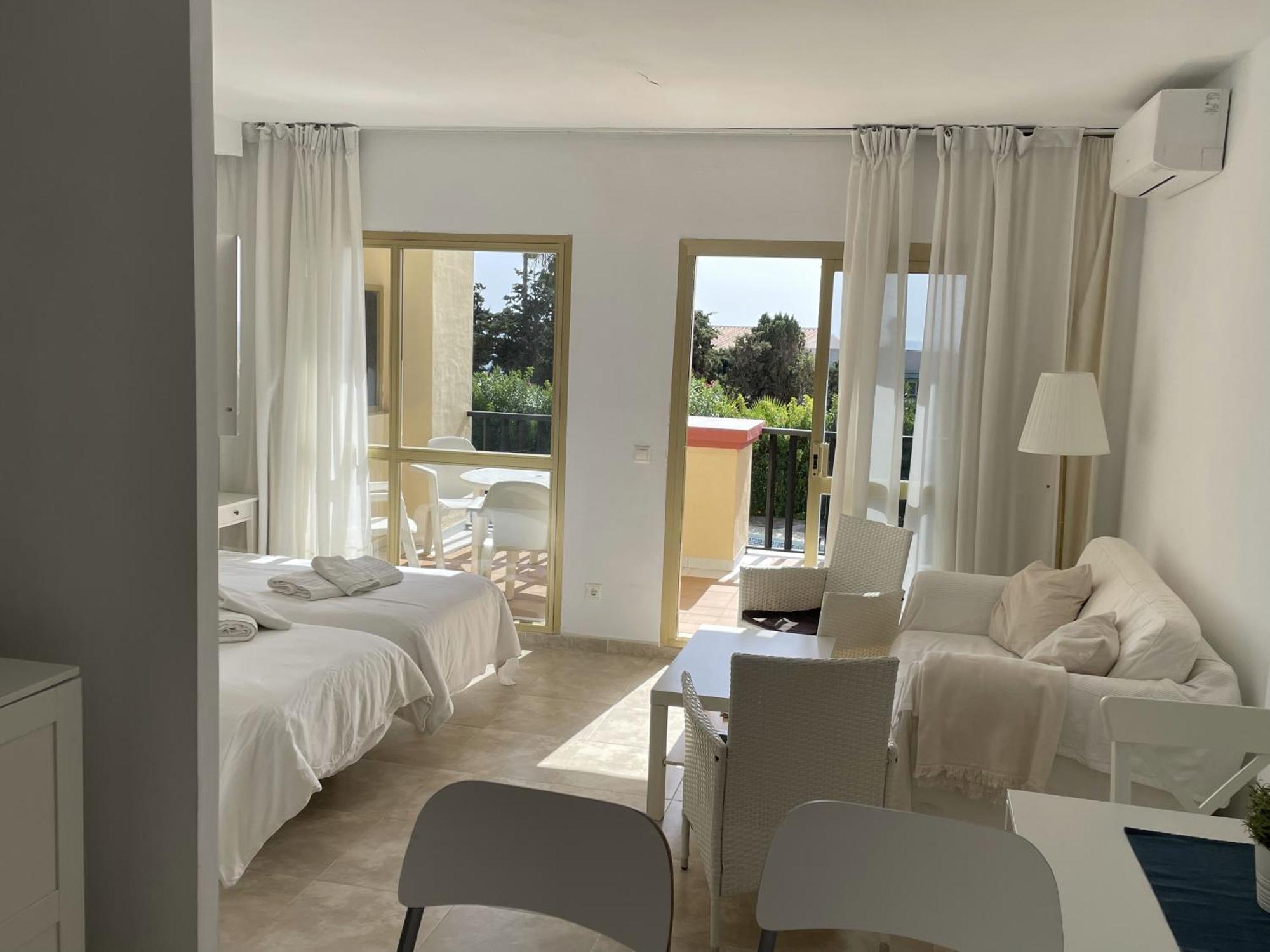 Estudio Primera Linea 50 Mtrs Playa. Fibra 600Mb Marbella Bagian luar foto