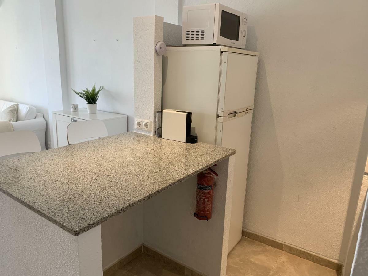 Estudio Primera Linea 50 Mtrs Playa. Fibra 600Mb Marbella Bagian luar foto