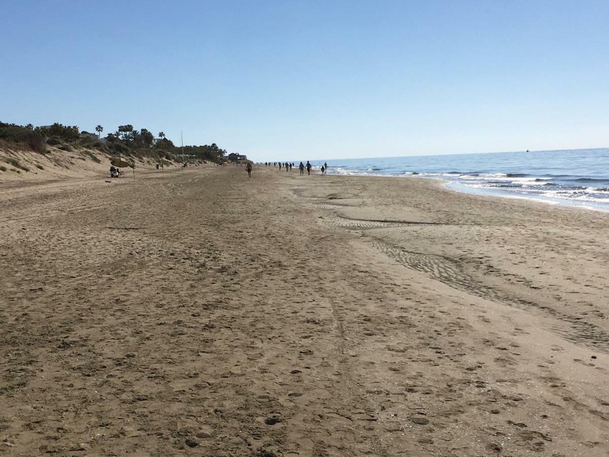 Estudio Primera Linea 50 Mtrs Playa. Fibra 600Mb Marbella Bagian luar foto